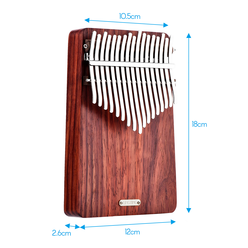 LINGTING 17 keys Kalimba Porta - Musical Instrument Keyboard recensie en prijs