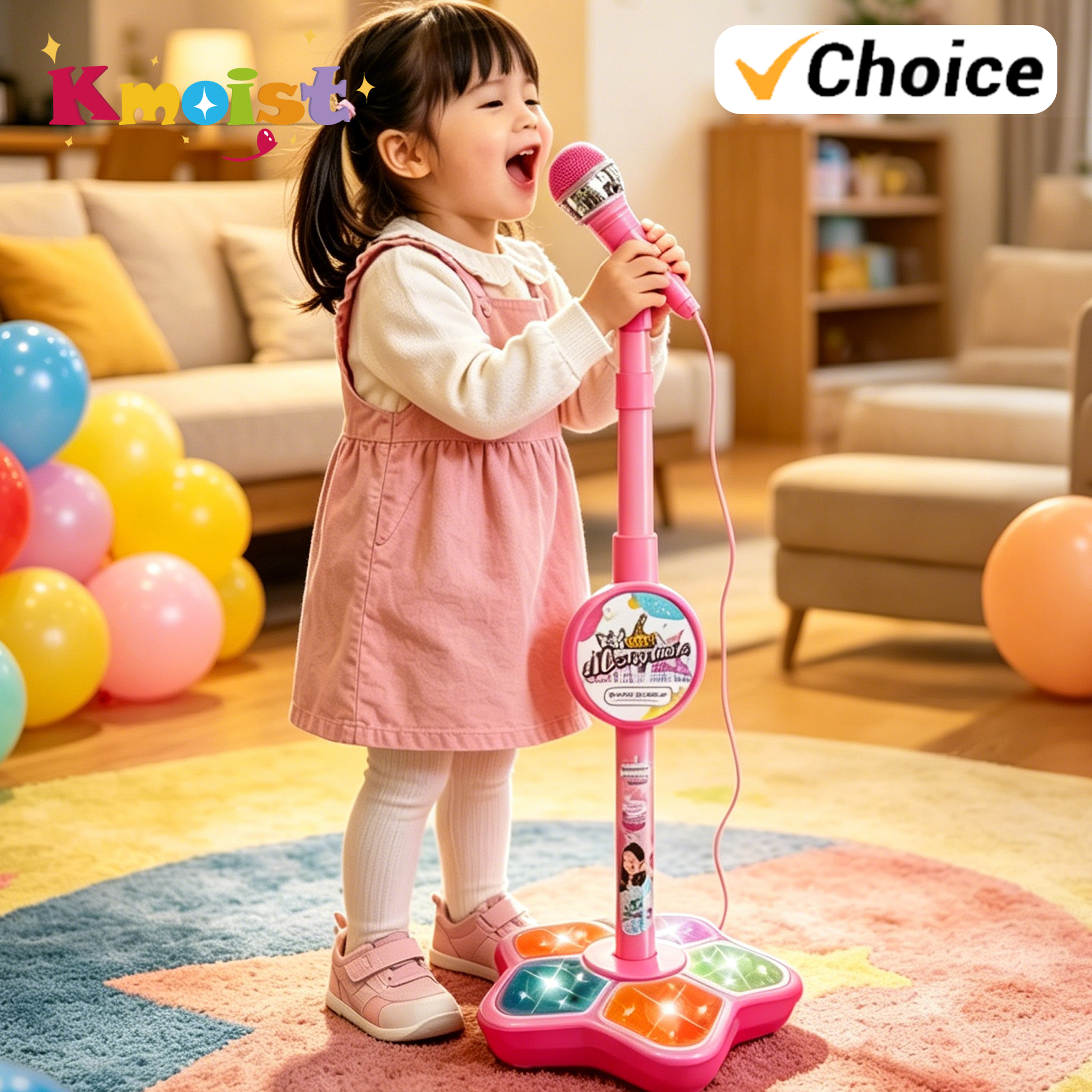 Microphone with Stand Karaoke  - Song With Musical Instrument recensie en prijs