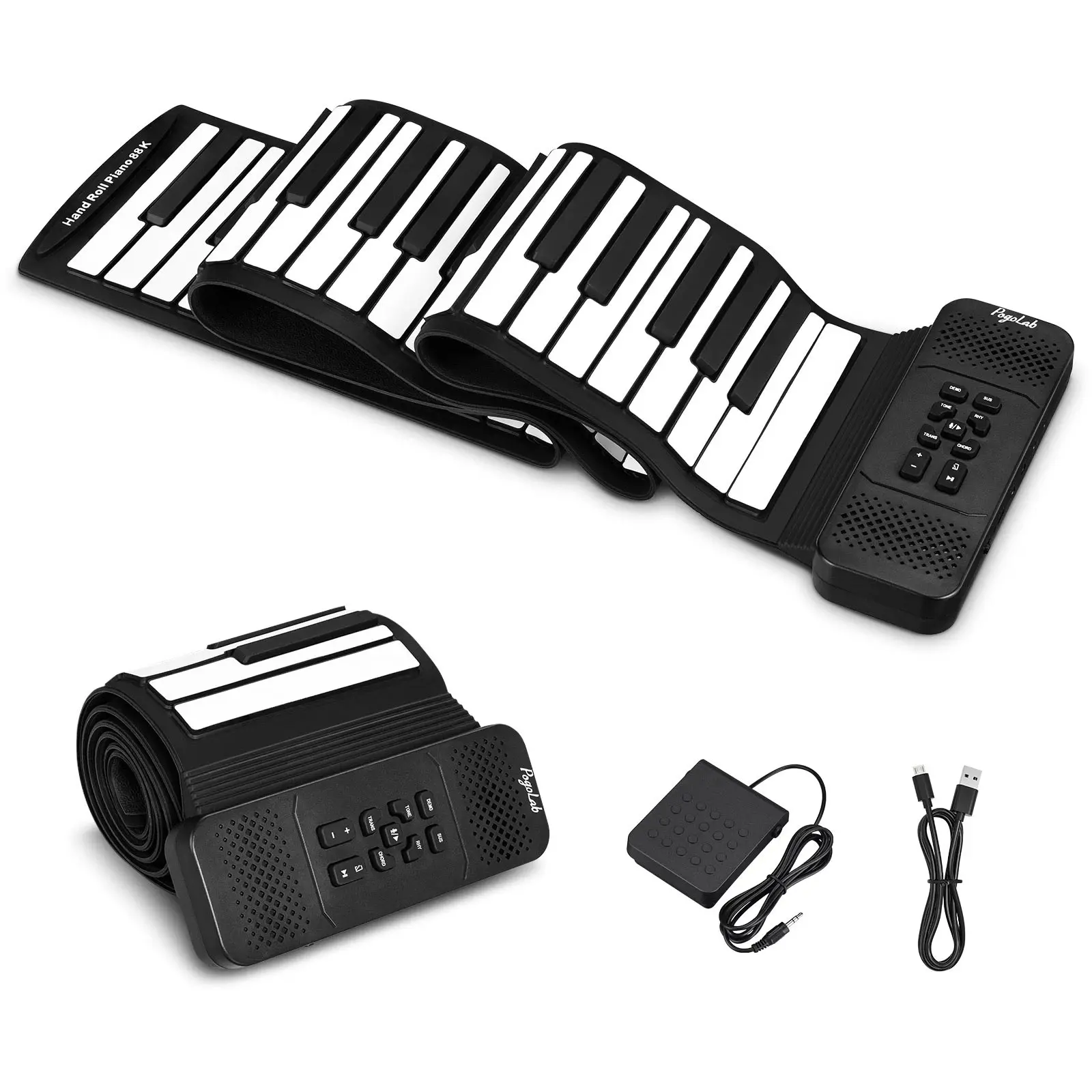 Pogolab 88 Keys Hand Roll Up P - Musical Instrument Keyboard recensie en prijs