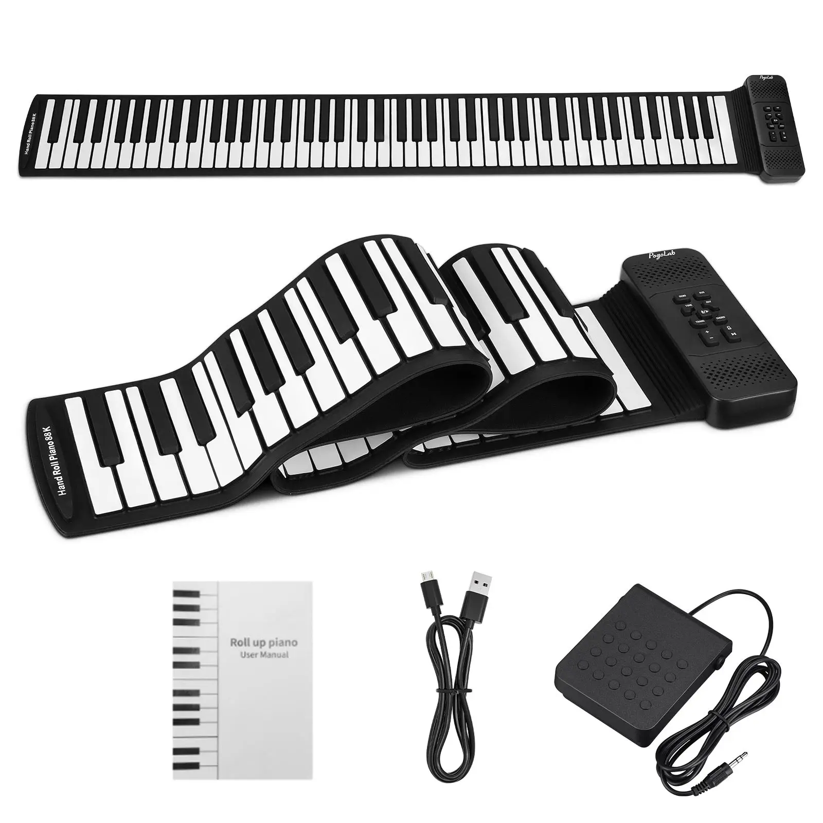 Pogolab 88 Keys Hand Roll Up P - Musical Instrument Keyboard recensie en prijs