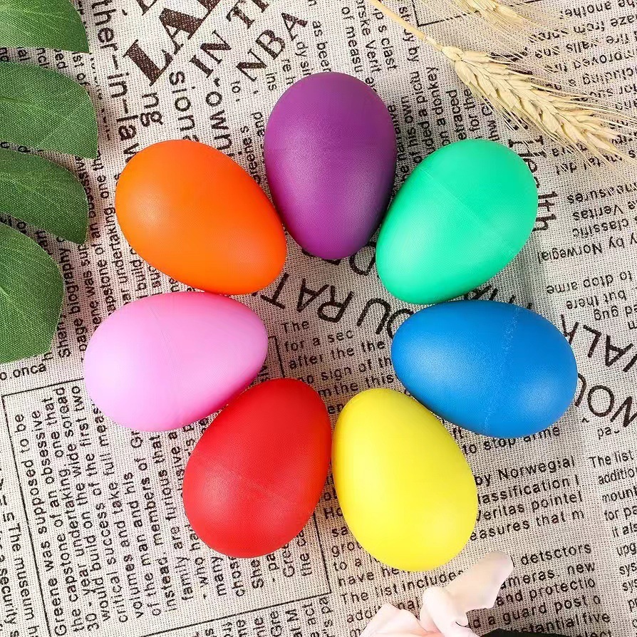 2Pcs Plastic Egg Shakers Percu - Musical Instrument Maraca recensie en prijs