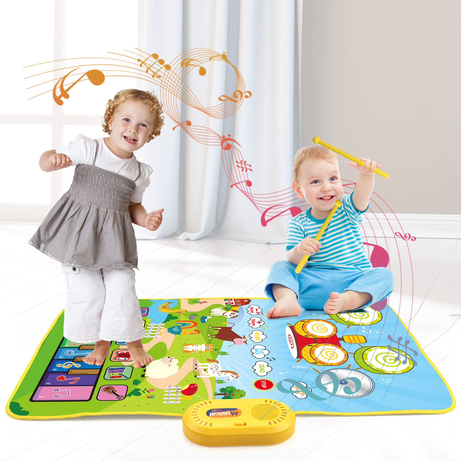 80x50cm Toddler Musical Piano  - Musical Instruments Names recensie en prijs