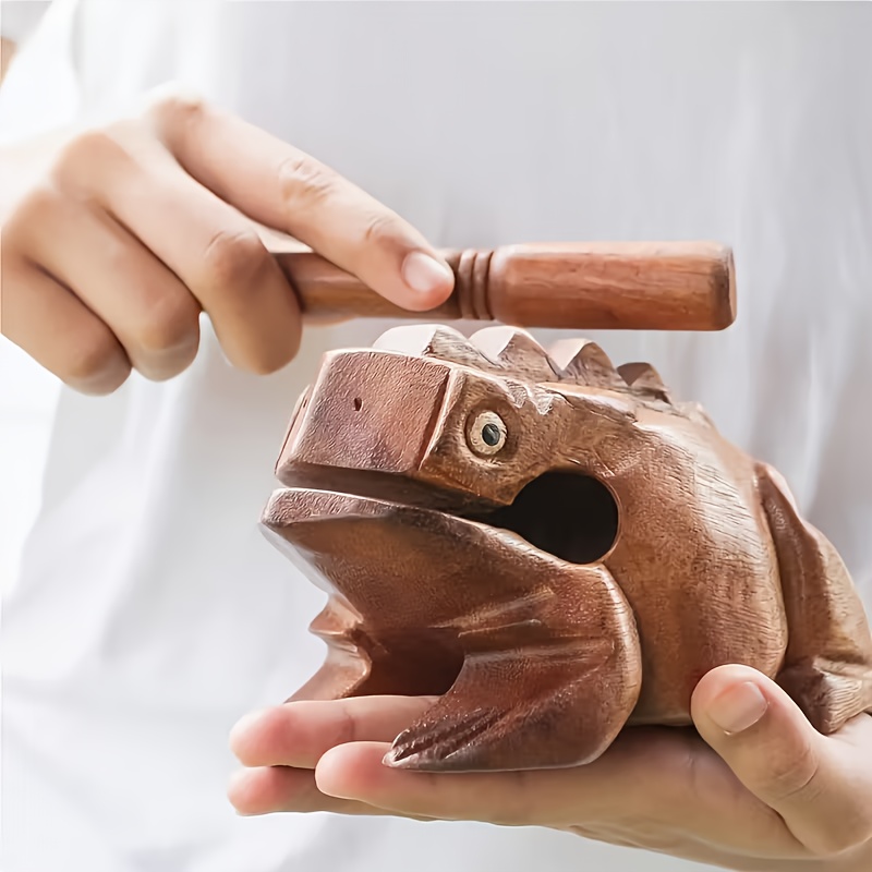 Wooden Frog Classic Handmade P - Musical Instrument In Africa recensie en prijs