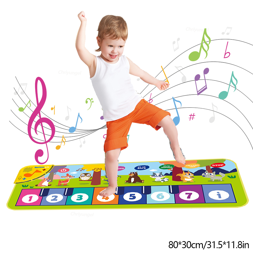 Piano Mat for Kids Kids Toddle - Musical Instruments Names recensie en prijs