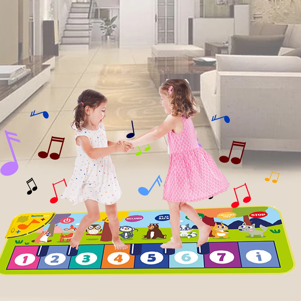 Piano Mat for Kids Kids Toddle - Musical Instruments Names recensie en prijs