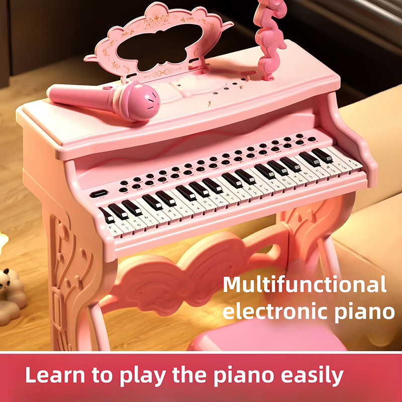 Baby Electronic Piano with Mic - Musical Instruments Names recensie en prijs