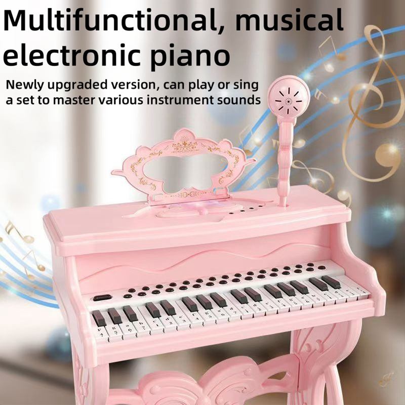 Baby Electronic Piano with Mic - Musical Instruments Names recensie en prijs