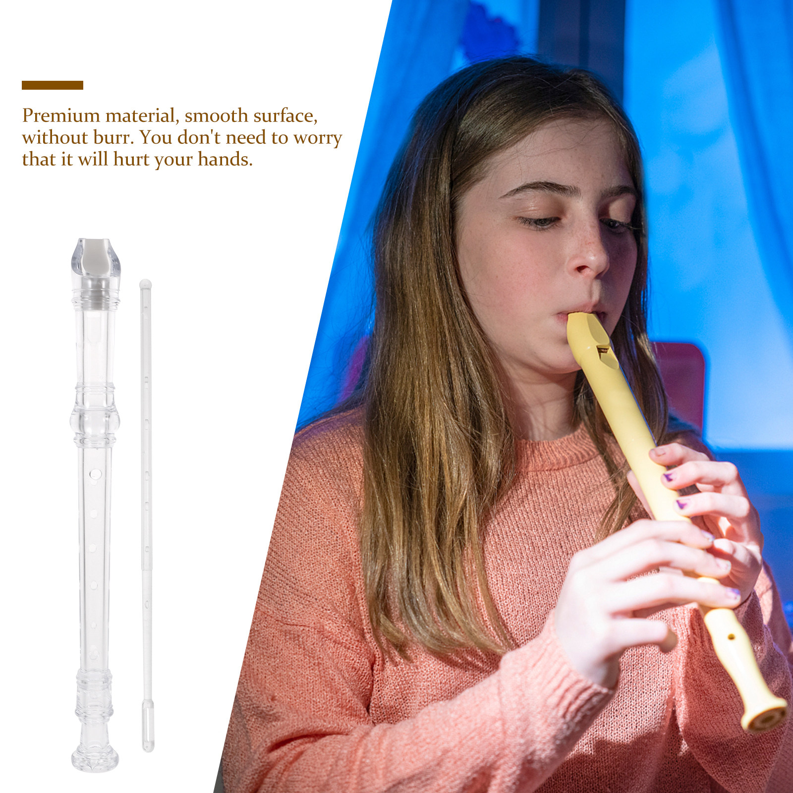 1Set ABS Plastic 8 Hole Flute  - Musical Instrument Recorder recensie en prijs