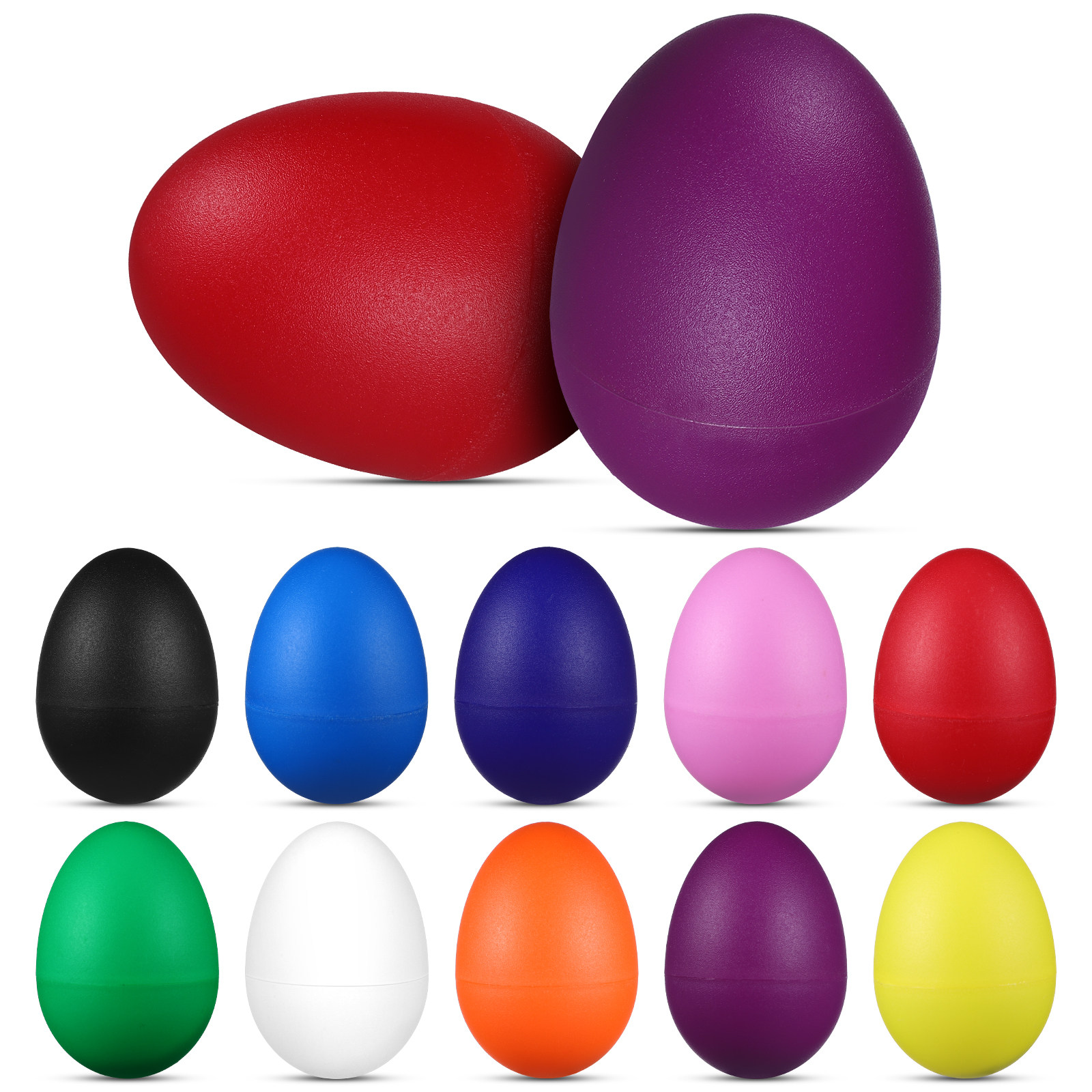 20Pcs Vibrant Shaker Eggs Plas - Musical Instrument Maraca recensie en prijs