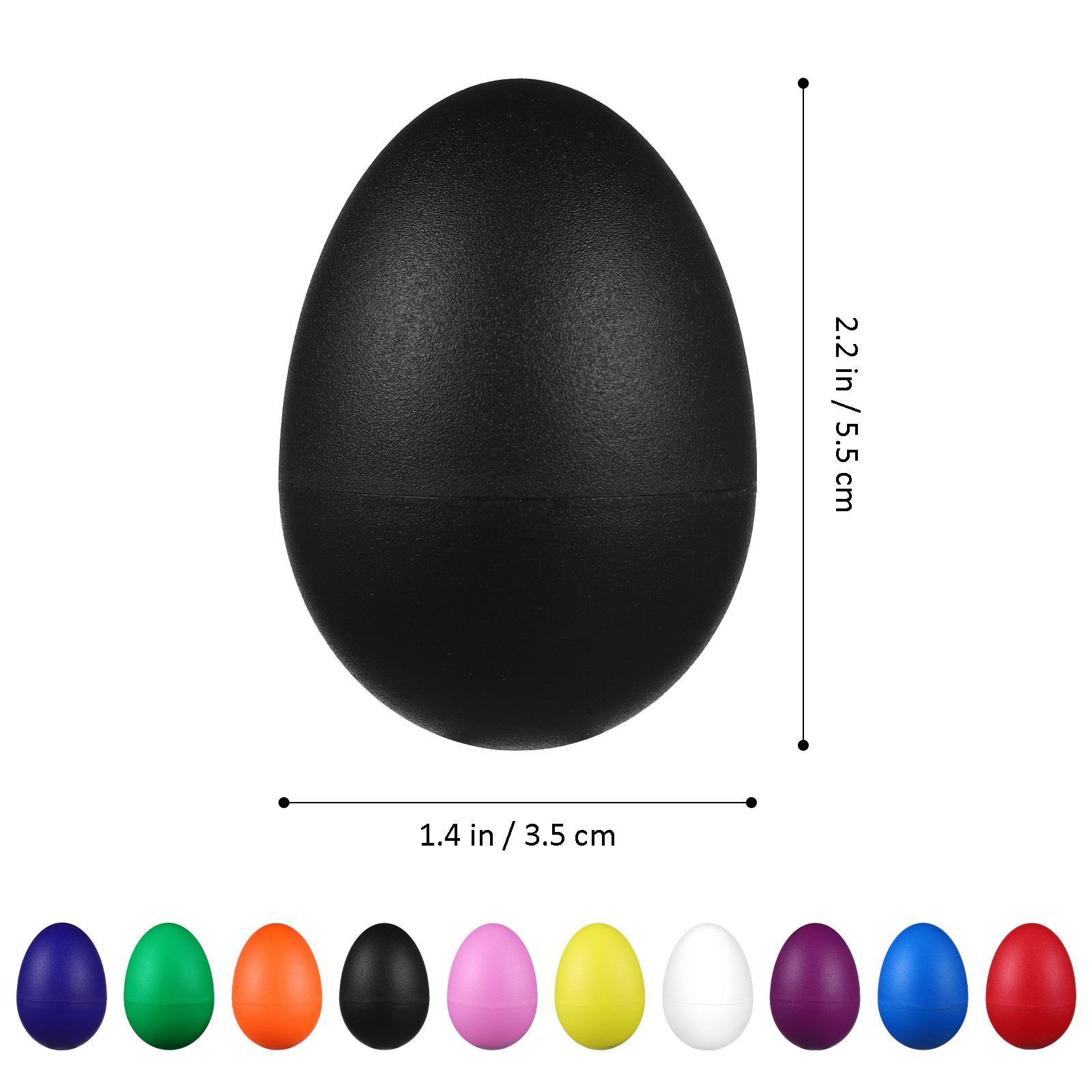20Pcs Vibrant Shaker Eggs Plas - Musical Instrument Maraca recensie en prijs