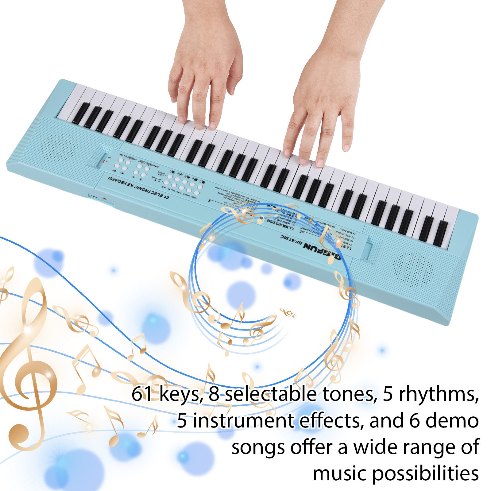 61 Key Electronic Keyboard Pia - Song With Musical Instrument recensie en prijs