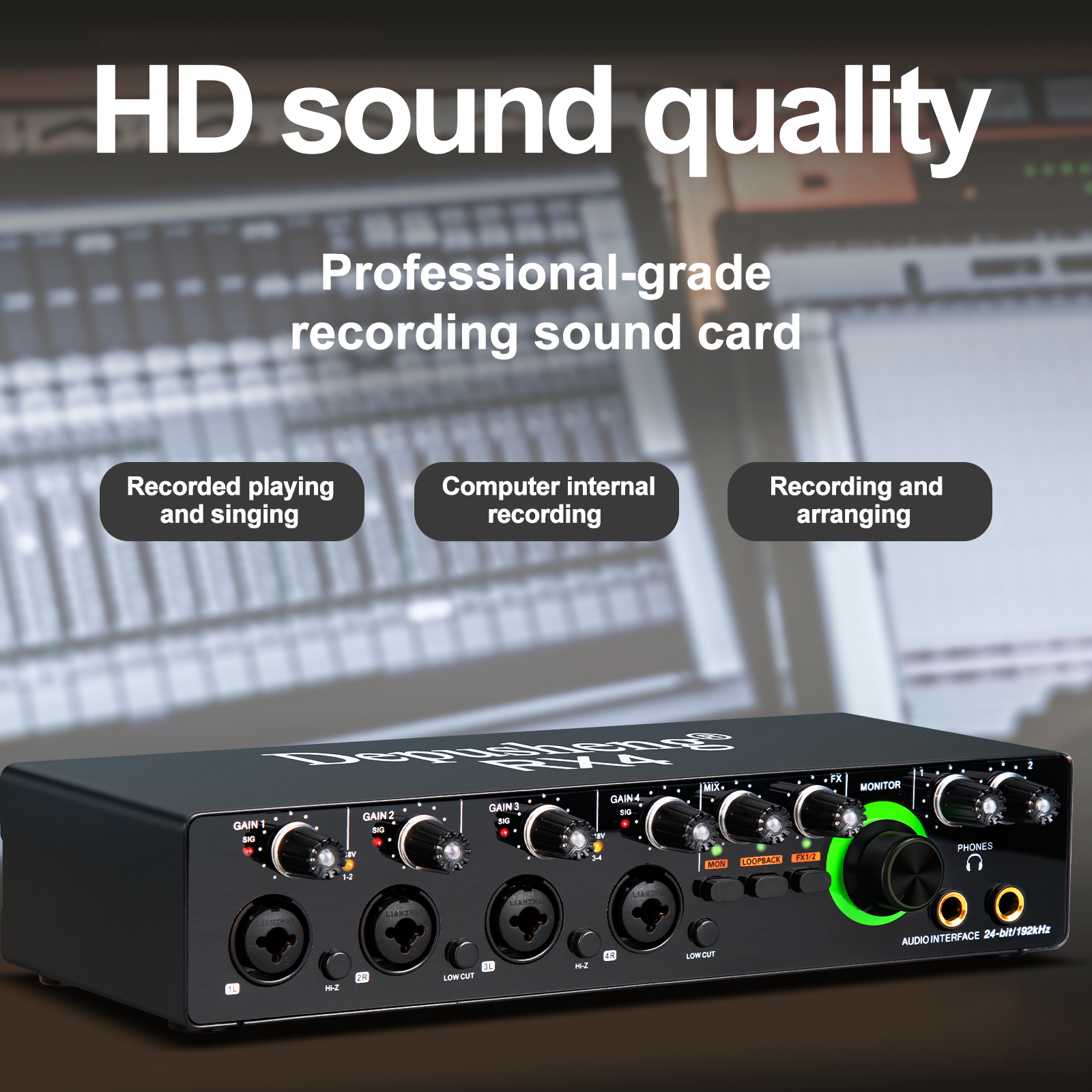 Newest 4 Channel Audio Sound C - Musical Instrument Recorder recensie en prijs