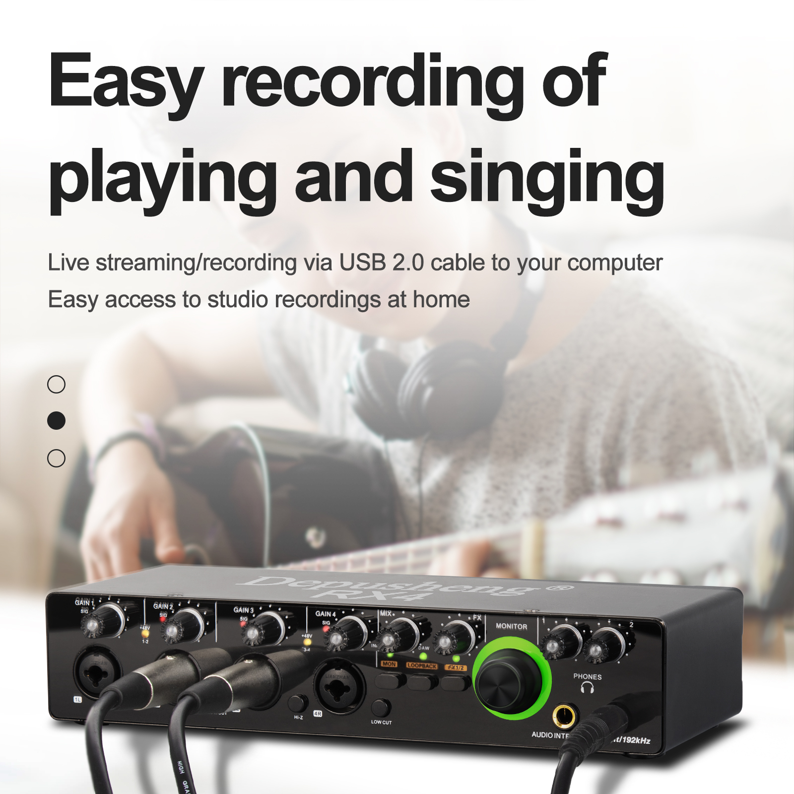 Newest 4 Channel Audio Sound C - Musical Instrument Recorder recensie en prijs