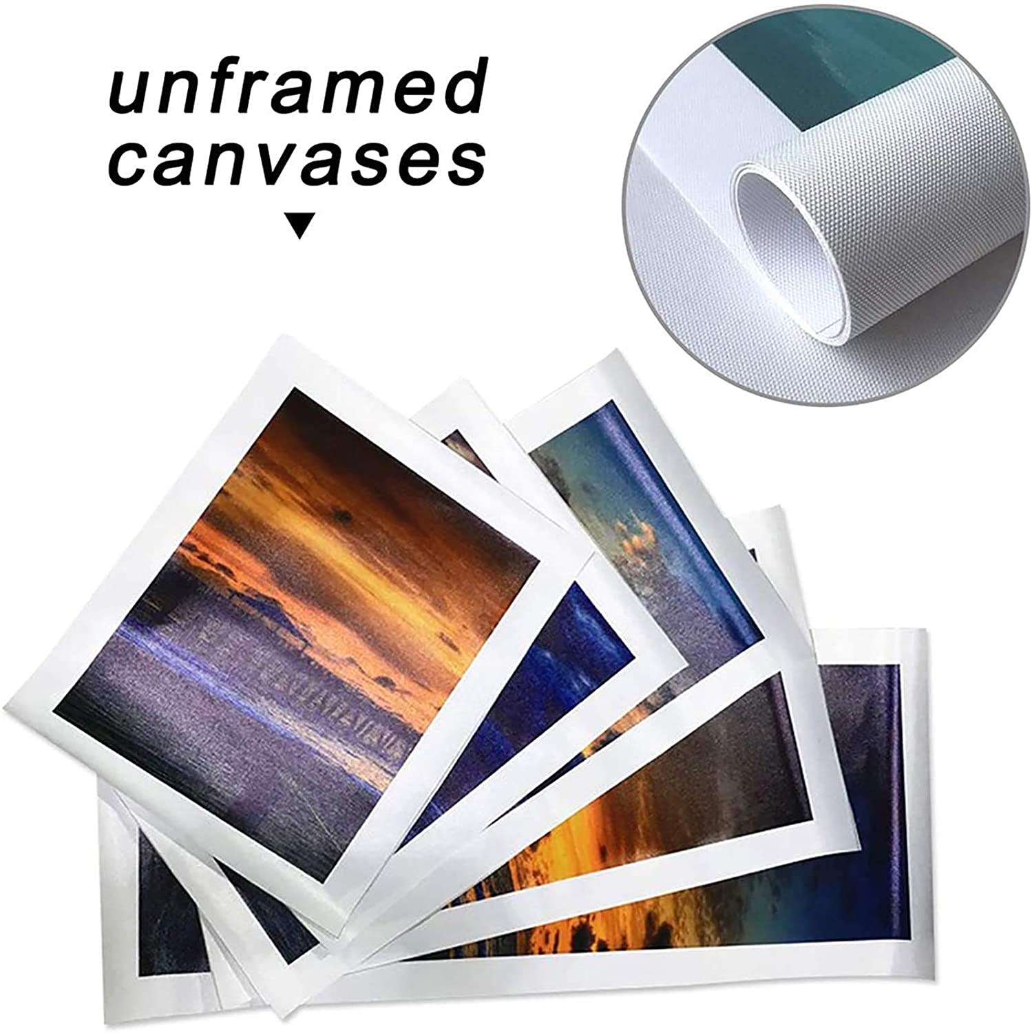No Frame Canvas 5Pieces Vintag - Musical Instrument In Africa recensie en prijs