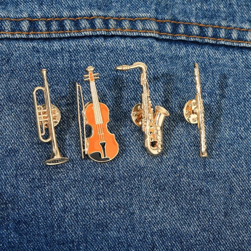 1Pcs Fun Music Orchestra Badge - Musical Instrument Like Trumpet recensie en prijs