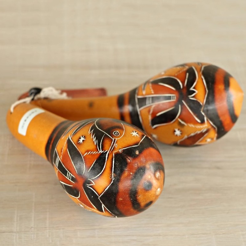 Africa Maraca Children Wooden  - Musical Instrument In Africa recensie en prijs