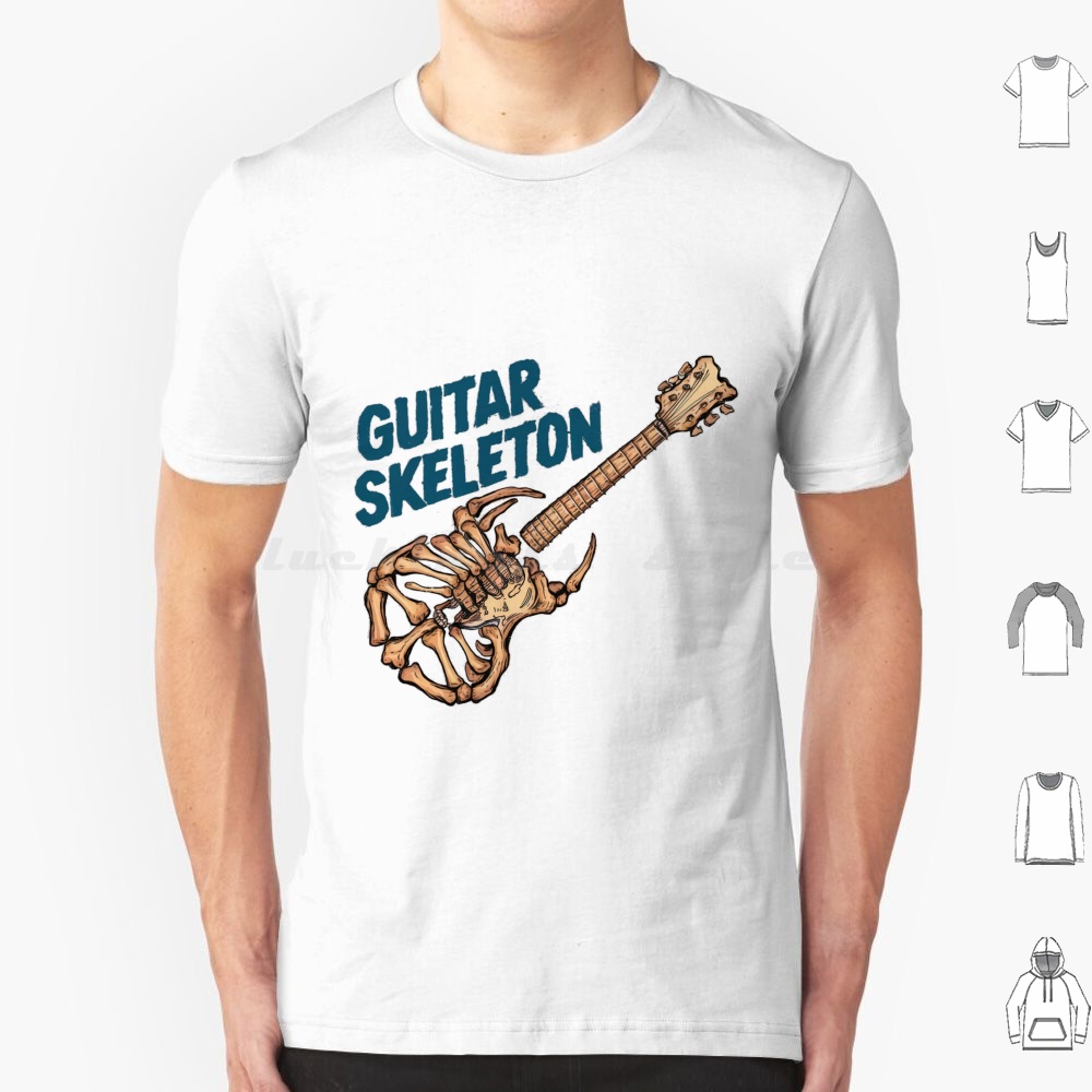 Guitar Skeleton T Shirt Big Si - Song With Musical Instrument recensie en prijs