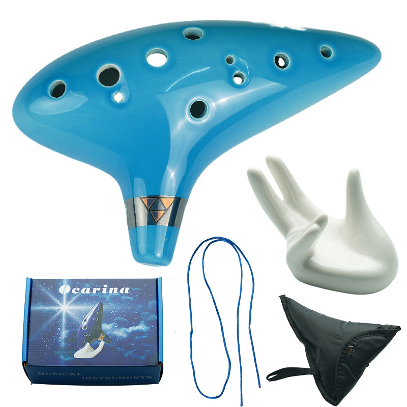 Ocarina,12 Tones Alto C Cerami - Song With Musical Instrument recensie en prijs
