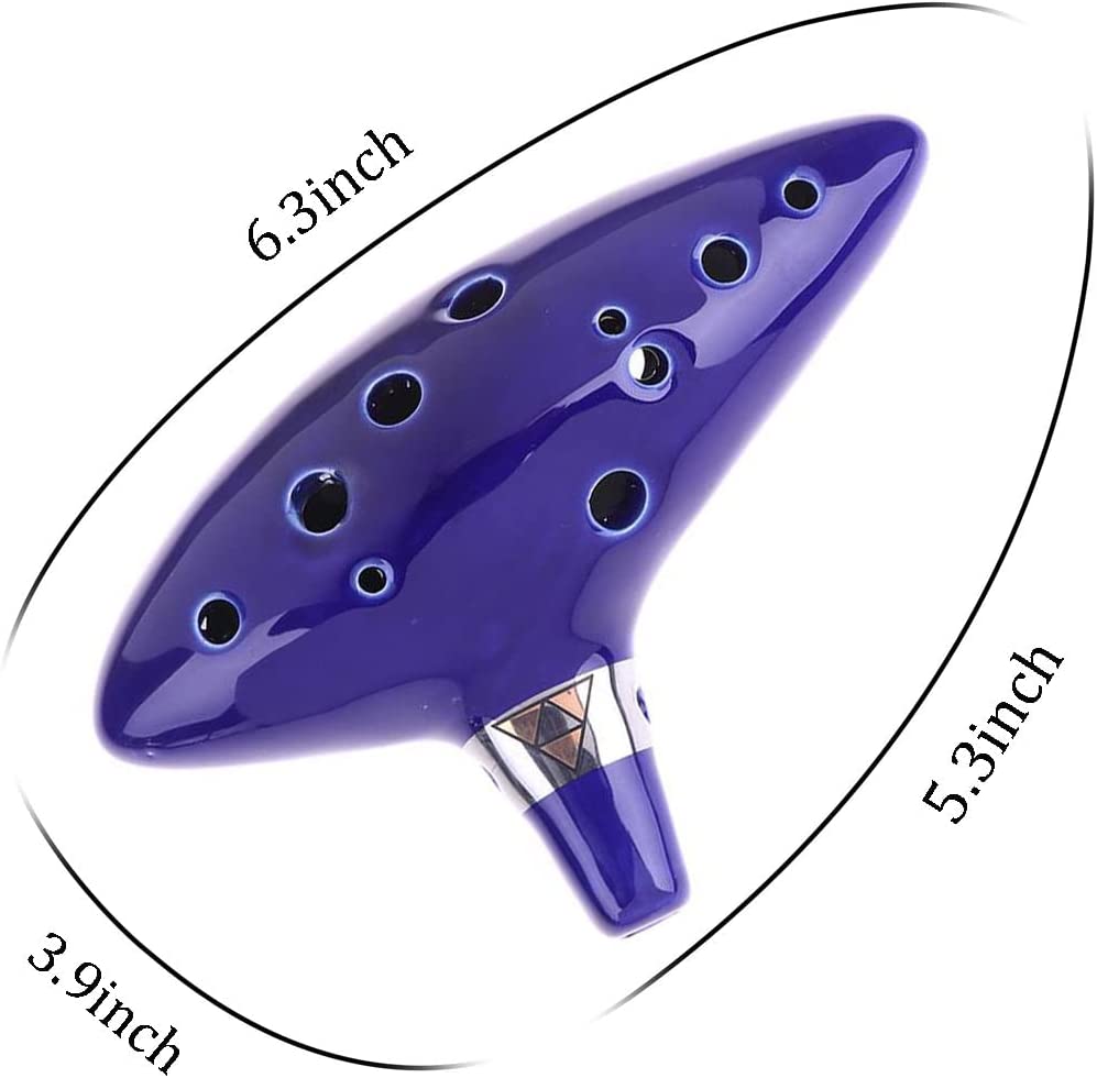 Ocarina,12 Tones Alto C Cerami - Song With Musical Instrument recensie en prijs