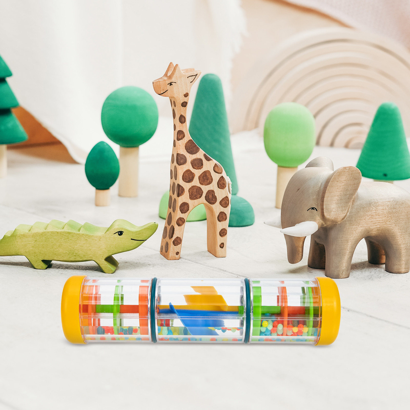 Rainmaker Rain Sound Stick Edu - Musical Instrument Youtube recensie en prijs