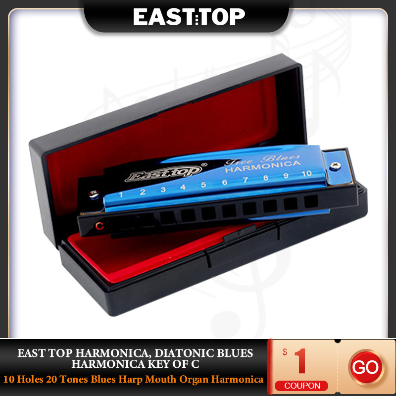 EASTTOP T003 Diatonic Blues Ha - Musical Instruments Names recensie en prijs