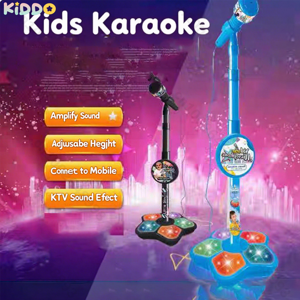 Kids Microphone with Stand Kar - Song With Musical Instrument recensie en prijs