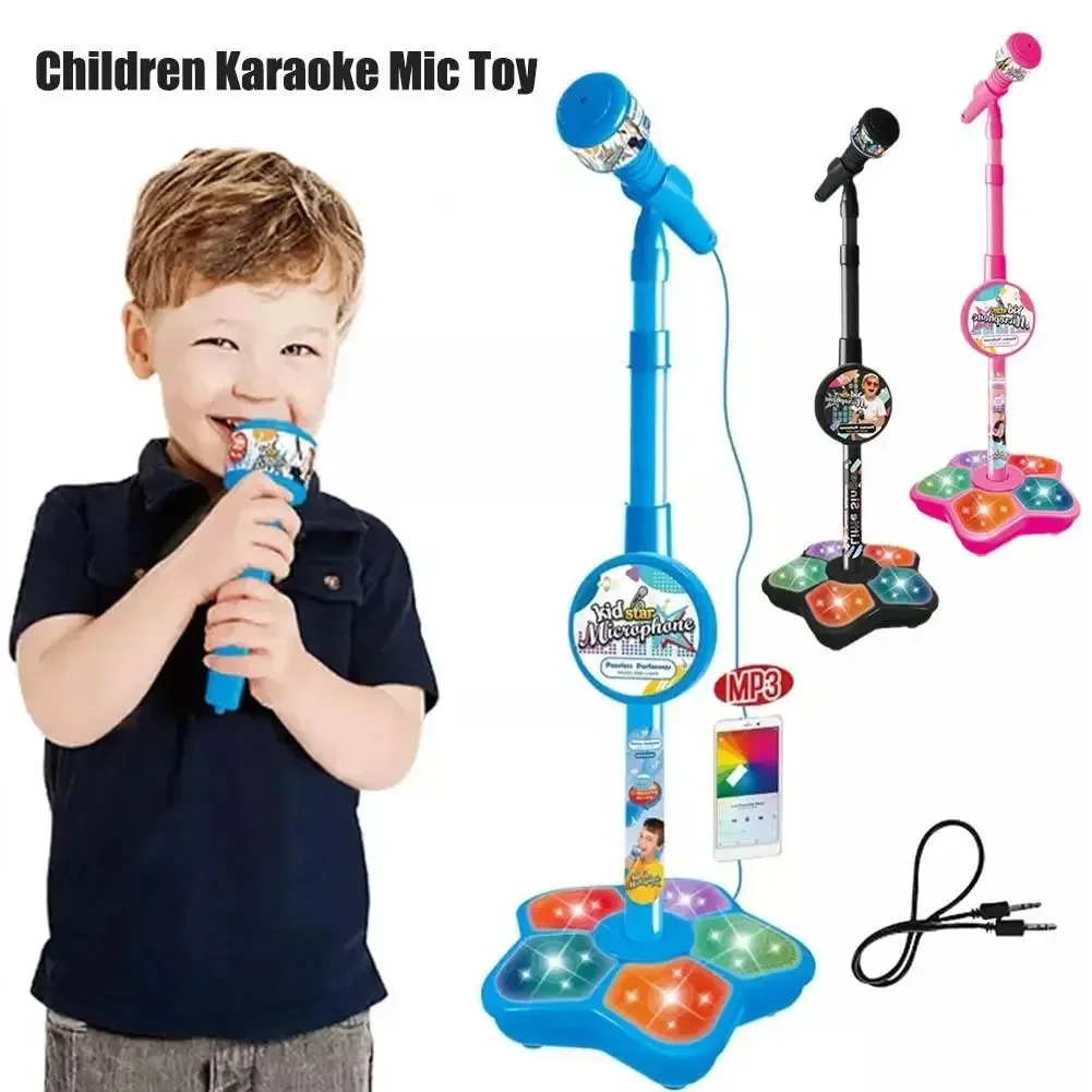 Kids Microphone with Stand Kar - Song With Musical Instrument recensie en prijs