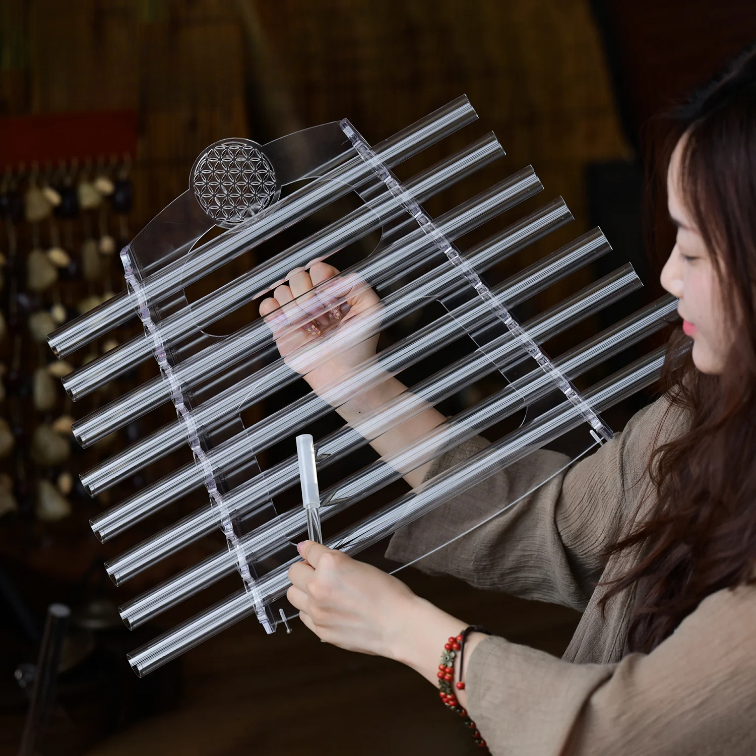 432HZ Clear Quartz Crystal Sin - Musical Instrument Youtube recensie en prijs