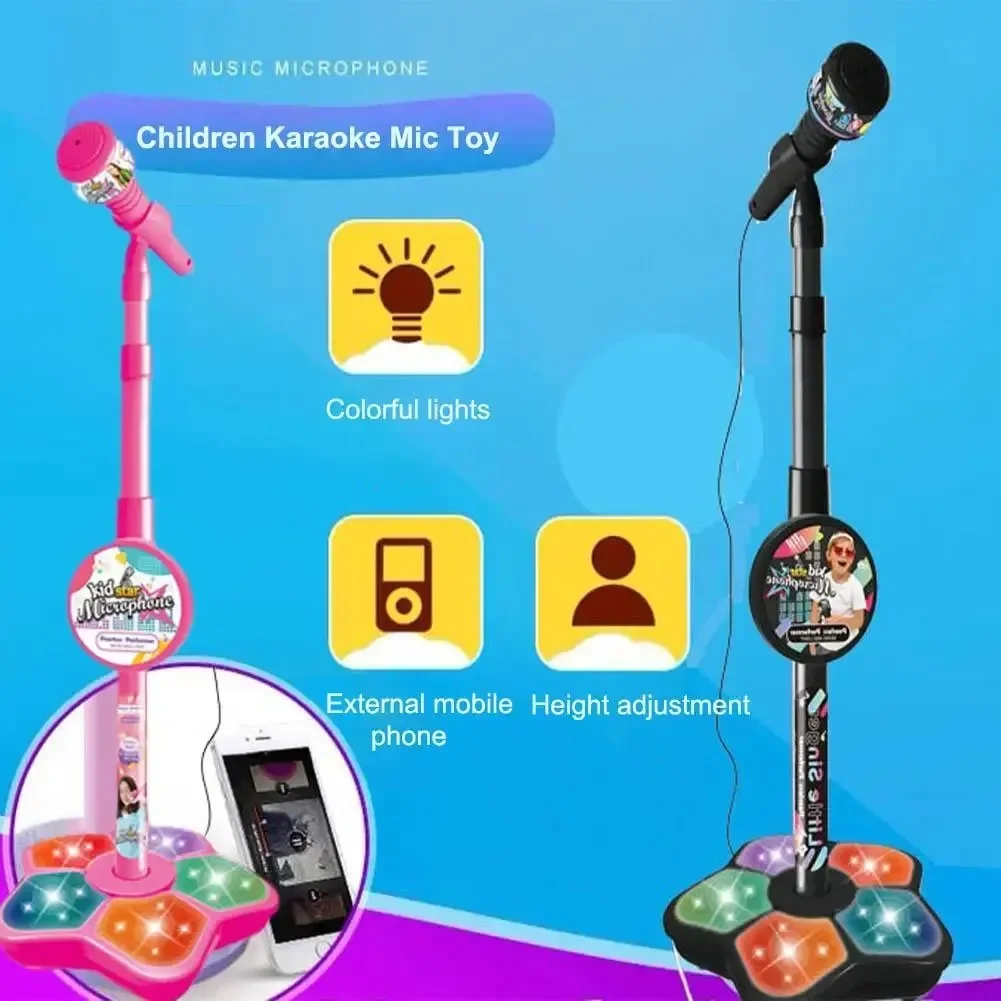 Kids Microphone with Stand Kar - Song With Musical Instrument recensie en prijs