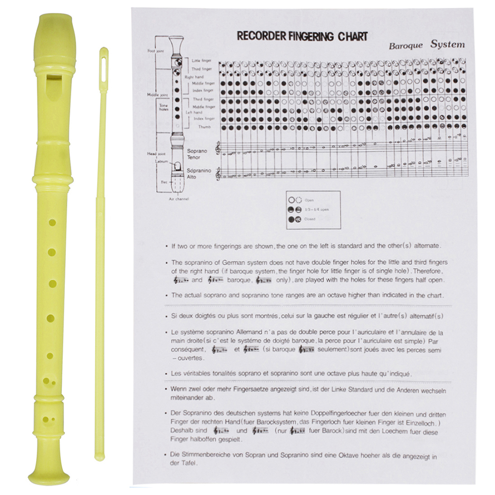 IRIN 8 Hole Flute Clarinet ABS - Musical Instrument Recorder recensie en prijs
