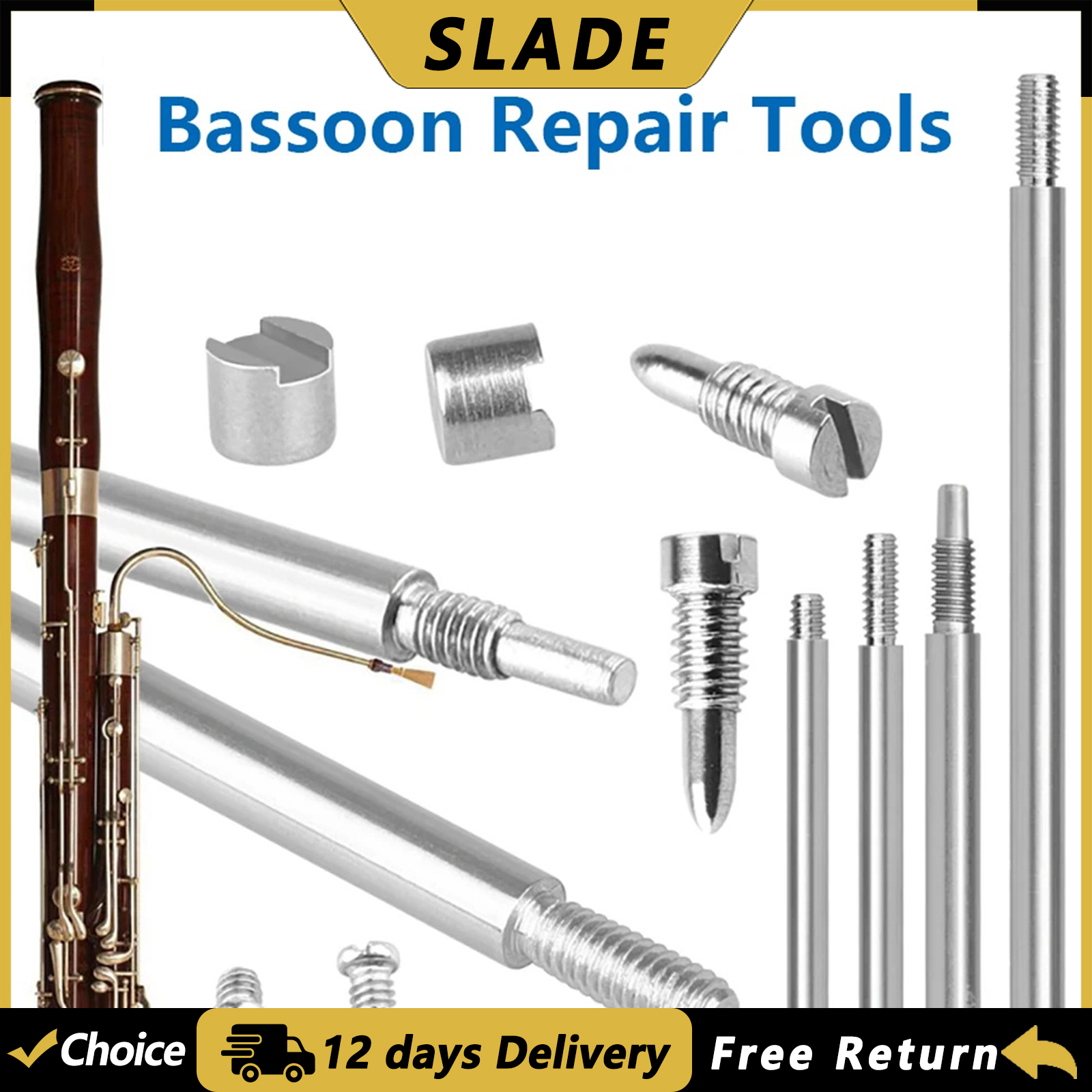 SLADE 70Pcs/Set Bassoon Repair - Musical Instrument Bassoon recensie en prijs
