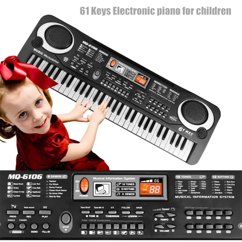 Kids Electronic Piano Keyboard - Musical Instruments Names recensie en prijs