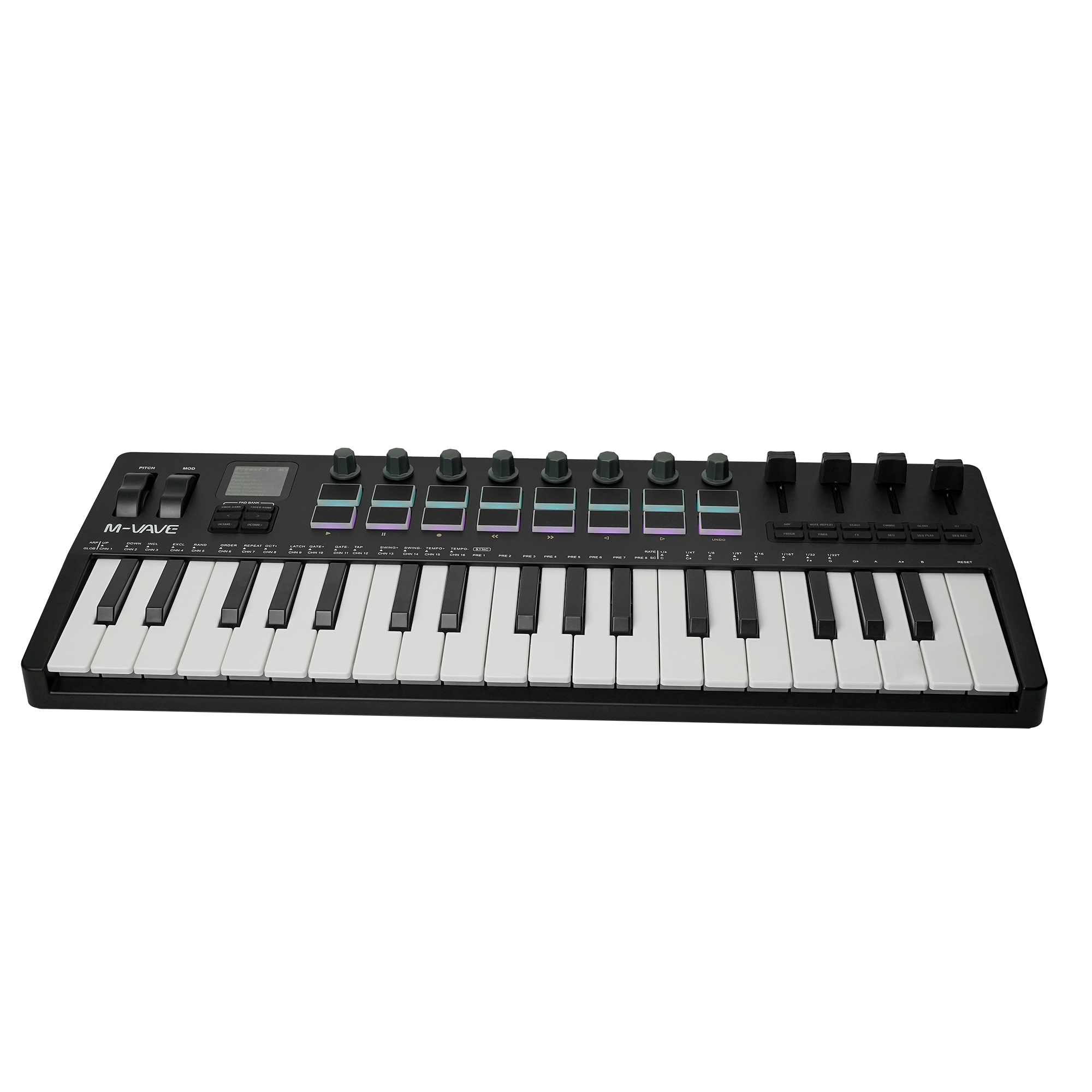 M-VAVE SMK-37 PRO 37-Key MIDI  - Musical Instrument Keyboard recensie en prijs