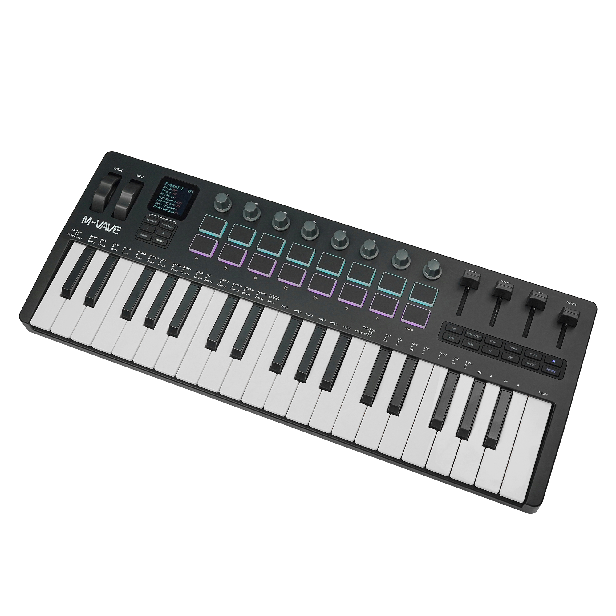 M-VAVE SMK-37 PRO 37-Key MIDI  - Musical Instrument Keyboard recensie en prijs