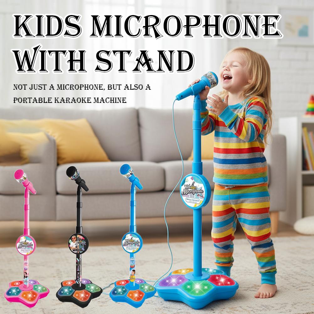 Kids Microphone with Stand Kar - Song With Musical Instrument recensie en prijs